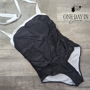 CharmLeaks Halter One Piece Swimsuit Size XL